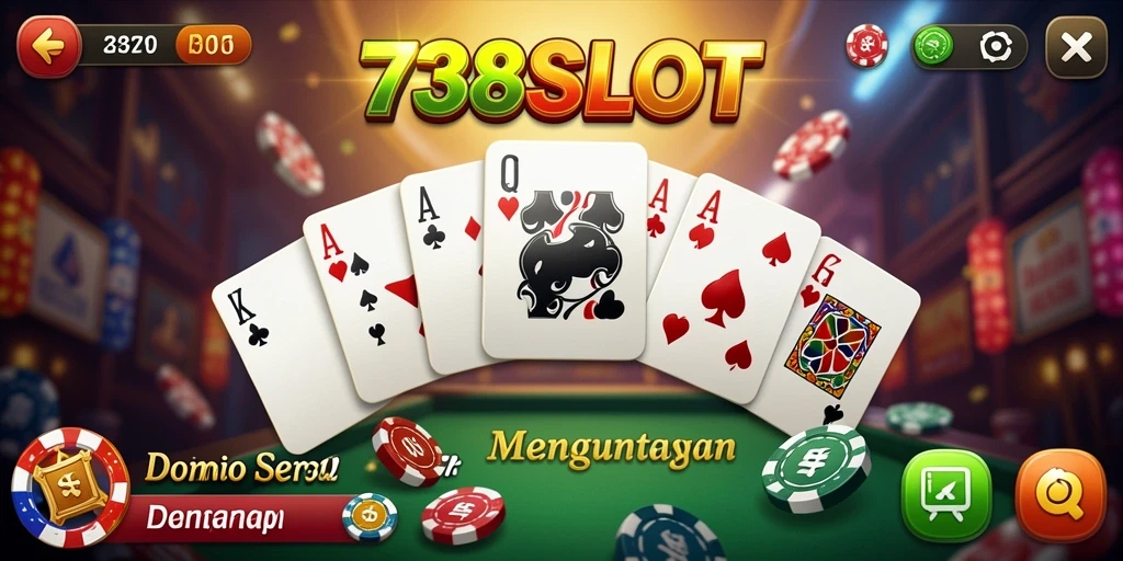 Tampilan gameplay seru dan interaktif dari 738SLOT.