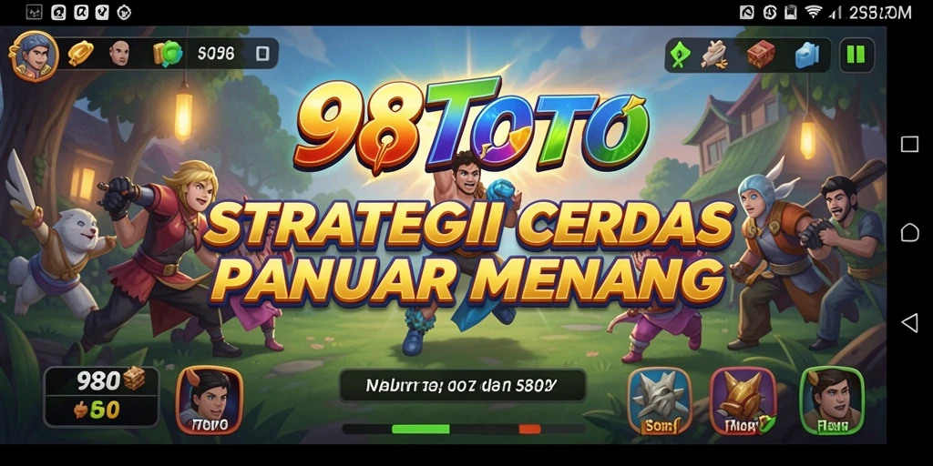 Tampilan dinamis dari gameplay 98TOTO yang mendebarkan.