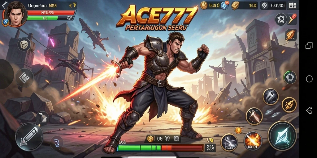 Tampilan aksi seru dari ACE777 yang penuh tantangan.