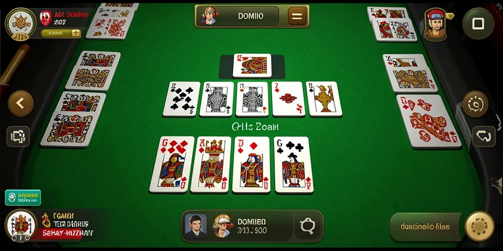 Tampilan gameplay seru Domino di API77 yang menantang.