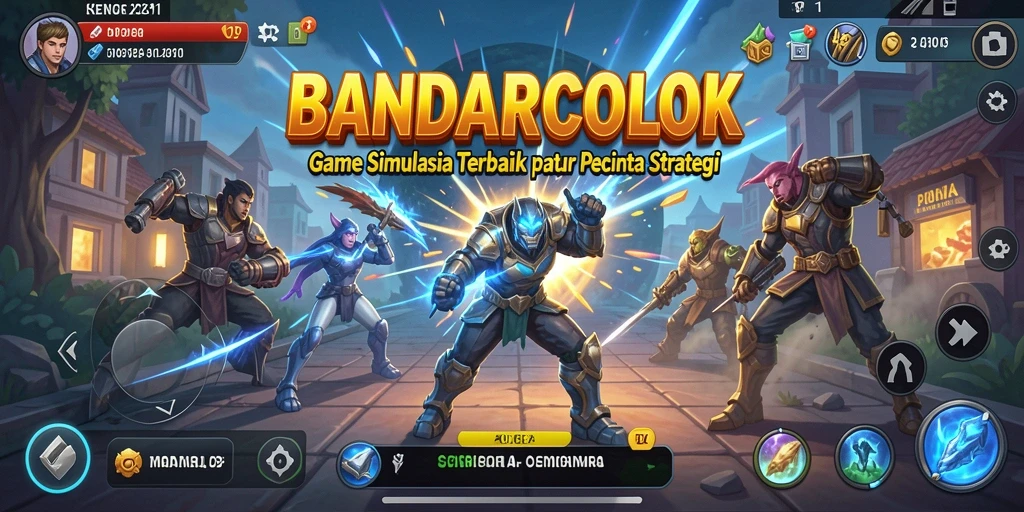Tampilan gameplay BANDARCOLOK yang seru dan menarik.