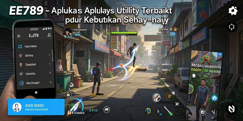 Tampilan antarmuka EE789 yang modern dan mudah digunakan.