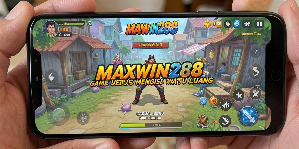 Screenshot gameplay dari MAXWIN288 yang memperlihatkan keseruan bermain.