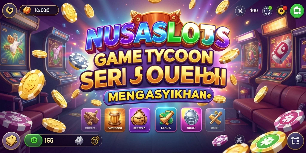 Tampilan gameplay NUSASLOTS dengan kasino yang memukau.