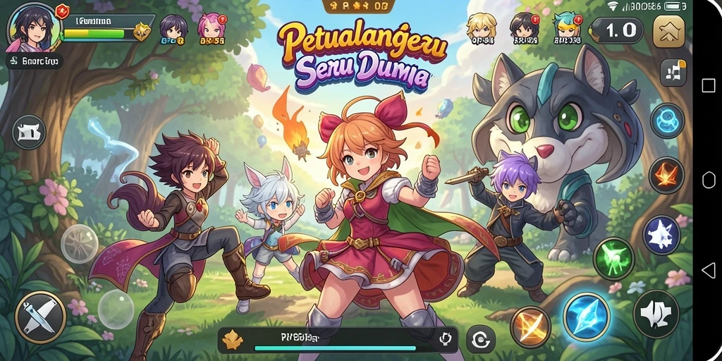 Gameplay seru dan grafis memukau dalam RP55 yang menggugah selera.